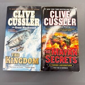 3 for $20 Clive Cussler Sam & Remi Fargo Adventures | Set of 2 Paperbacks